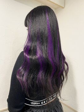 ミオ バイ レニア(mio by ReniA) パープルメッシュ エクステ