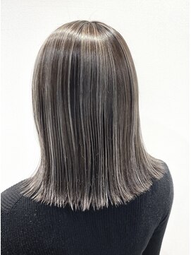 フィゼル 南堀江店(fizelle) 【白髪ぼかしOK】存在感のある大人3Dハイライト