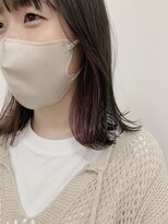 キー(kii)&nbsp;インナーカラー　ピンク　福岡　天神　薬院　20代　10代