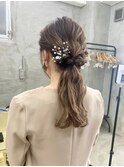 ケアブリーチハイライトダブルカラーインナーカラーハイトーン