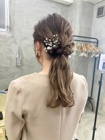 ソーコ 渋谷(SOCO)&nbsp;ケアブリーチハイライトダブルカラーインナーカラーハイトーン