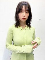 シエルバイアフロート(ciel by afloat)&nbsp;〇クアンクヘア シースルーバング 韓国ヘア