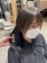 アヴァンスアンス 広島袋町店(AVANCE.ens)&nbsp;髪質改善カラーとイヤリングカラー