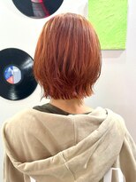 デート 下北沢(DATE)&nbsp;ダブルカラーオレンジベージュカラーケアブリーチ韓国ハイトーン