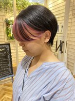 ウェスト(WEST)&nbsp;フェイスフレーミングピンク