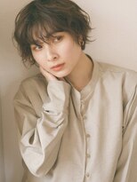 チュールバイグラッド(ture by glad)&nbsp;大人かわいい小顔耳かけアッシュショート20代30代40代2023