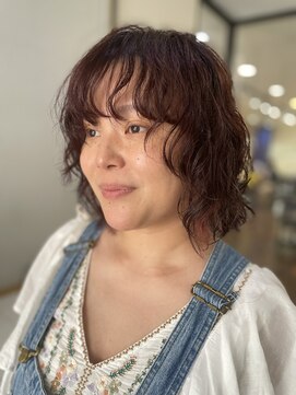 ヘアアンドスペース ベロン(hair&space velon) マッシュウルフ