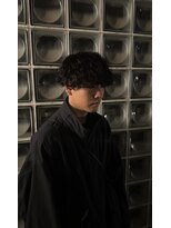 波巻きパーマ