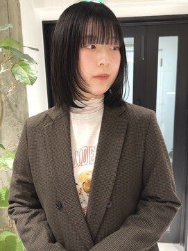 ヨーク(YOKE) 【YOKE】ネイビーグレージュアッシュオリーブグレー透明感