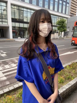 ボアップ(boappu) 派手なインナーカラーもプルエクステでできちゃいます!