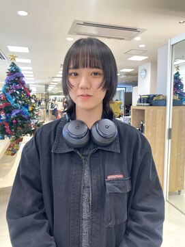 シャルムバイケンジ(Charm.by KENJE) ウルフレイヤー/姫カット/顔まわりウルフ/ショートウルフ