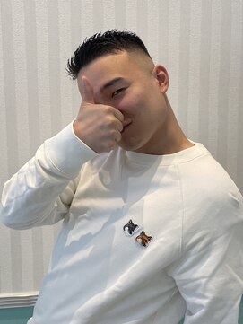 エルエフェ(EL JEFE) 【スキンフェード×アップバング】［東中野］［落合］［理容室］