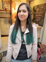 ヒカリス 東三国(HIKARIS) 笑顔溢れるグリーンカラー/デザインカラー/ツートーンカラー