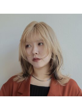 アース オーセンティック 武蔵小山店(EARTH Authentic) ホワイト_エクステ_レイヤー_ウルフ_武蔵小山