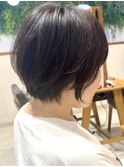 30代40代50代大人ナチュラルレイヤーショートボブ