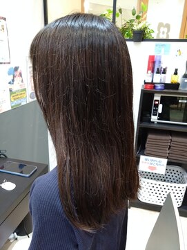 ビーズカラー イオンタウン米沢駅前店 くすみカラー♪アッシュブラウン6トーン/8