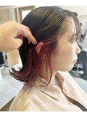 インナーカラーパープル