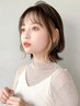 【春かわいい】小顔似合わせcut+カラー+イヤリングカラー＋艶TR 25300→20900