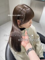 ロンドウル 熊本(Lond ulu) ウェーブミディアムメルティカラー×ブリーチなし韓国【熊本】