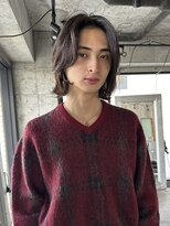 ノラジャーニー(NORA Journey)&nbsp;メンズボブウルフメンズミディアムレイヤーカットメンズウルフ