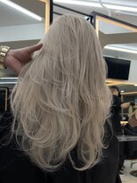 ラピス 渋谷本店(Lapis)&nbsp;ホワイトカラー/ブロンドカラー/レイヤーカット/髪質改善/海外風