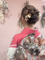 サロン ド ユーア(salon de yuua) 大手町美容院 和装ヘアアレンジ 振袖 着付け