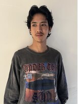 パーク(PARK)&nbsp;センターパートウルフパーマ