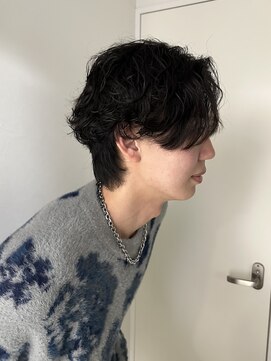 エンリッチヘア(enrich hair) 波巻きパーマ/濡れ感