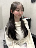 レイヤーカット/韓国レイヤー/顔周りカット/顔周りレイヤー