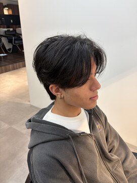 シーフ 千葉(Cyf) ダウンパーマ/センターパート/ニュアンスパーマ/韓国/橋本修杜