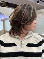 フォート(FORT)&nbsp;春カラー/ミディアムレイヤー/ハッシュカット/ハイライト/