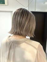 ヴィア 京都烏丸(Via)&nbsp;ボブ/切りっぱなしボブ/バレイヤージュ/ハイライト/白髪ぼかし