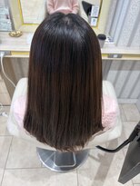 アッシュ 千歳烏山店(Ash) 20代曲がる縮毛矯正髪質改善くびれレイヤーハッシュカットウルフ