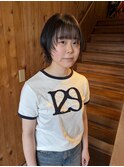 LAPENSEE/beige/奥村/ボブウルフ