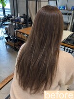 ラヴィズム 松崎店(LUVISM) 髪質改善前|うねり・まとまりにくい髪