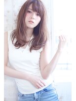 ハグ 横浜(HUG)&nbsp;N.Y.ナチュラルイルミナカラーセミロング♪OCEANS