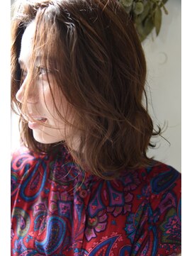 ユノ(juno) デジタルパーマボブ