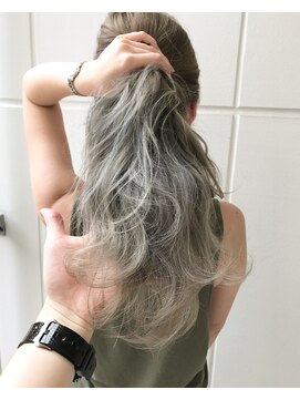 バンクスヘアー(BANK'S HAIR) White beige