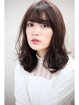 マリアバイアフロート(Maria by AFLOAT) 【重山】ひし形シルエットヴェールウェーブブルージュ30代40代◎