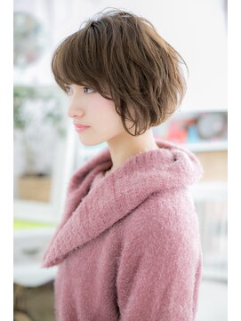 ヘアアンドビューティー ミック(Hair & Beauty miq) とろみカールのフェミニンボブa