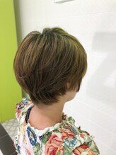 美容室 エリ(eli) ナチュラル前下がりボブ