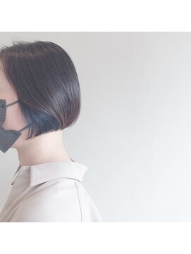 オーバル(OvaL) イヤリングカラー/ミニボブ/似合わせカット/イメチェン