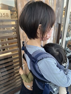 バンビ プライベート サロン(Bambi private salon) ナチュラル可愛い*もみれげ*丸みショートボブ*Bambi松平愛