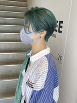 アイリー 名古屋(A/LEE)&nbsp;ターコイズ×ショート