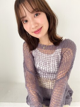 リトル 渋谷(little) フェミニンココアベージュミディ