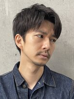 フイ 代々木(Hui)&nbsp;アップバング/メンズツーブロックマッシュ/束感ショート波巻き