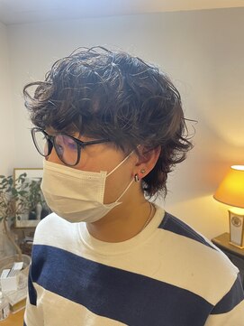 アンスール(Un Seul) メンズ　くるくるパーマ