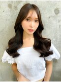 韓国風前髪×レイヤーカット【髪質改善/新宿/レイヤーカット】
