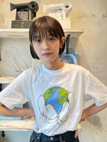 カムジーヘッド(COMEGHEAD)&nbsp;ぱつんとボブ／ミニボブ／ナチュラル