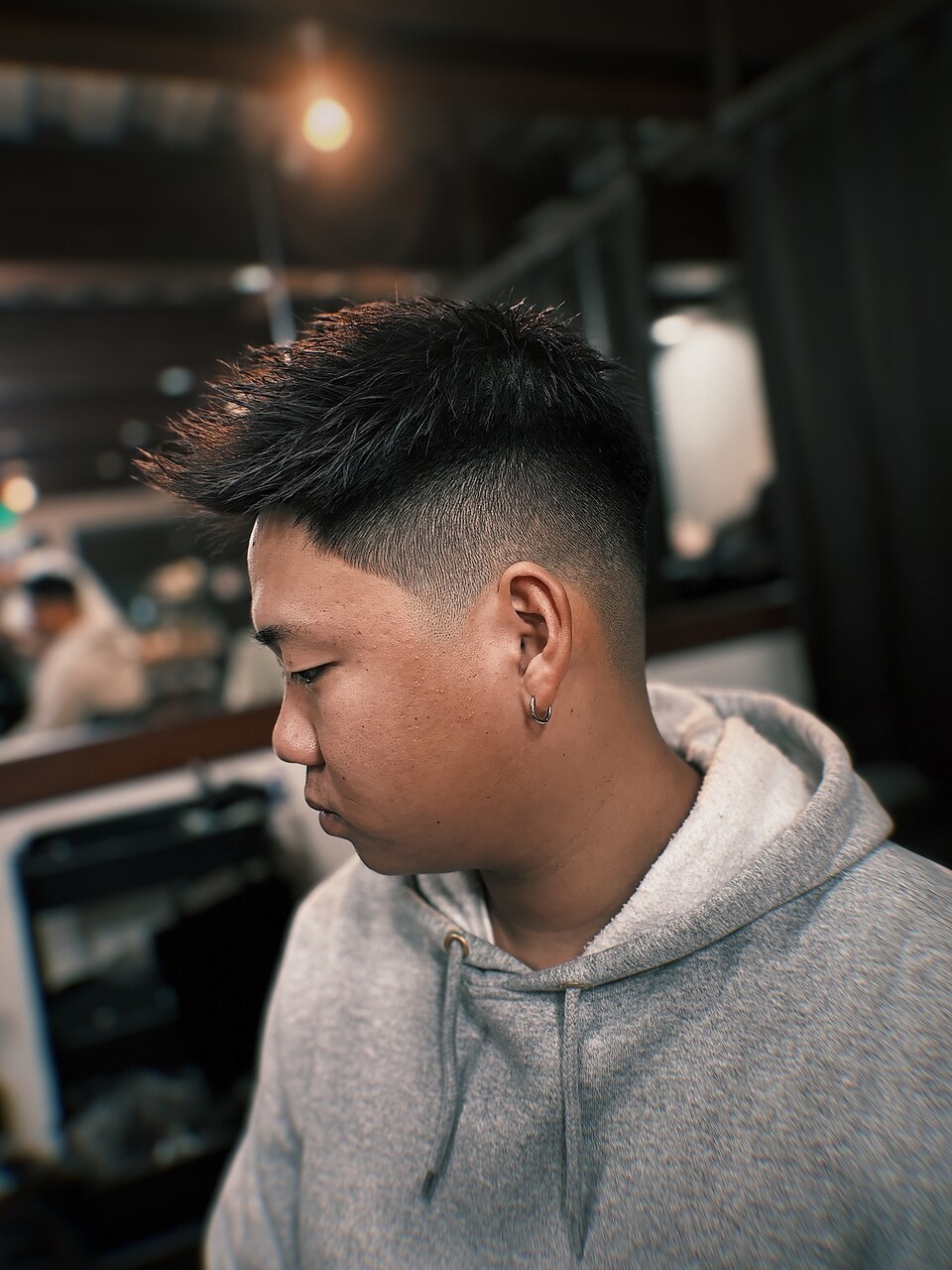 ハイフェード ソフトモヒカン：L197178716｜ヘアークリエイ トポ